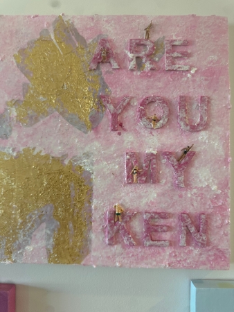 Are you my Ken w gold by artist Teresa Green